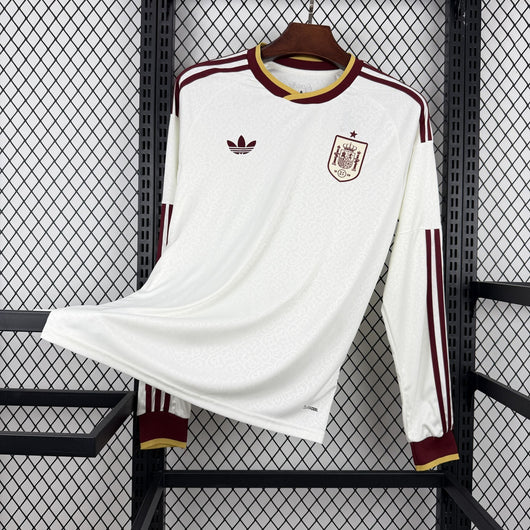Camiseta de visitante de España de manga larga Mundial 2026